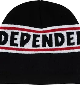 INDEPENDENT Bar Logo Long Shoreman Beanie - Black