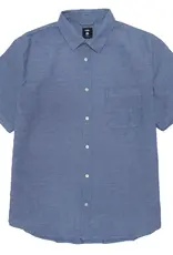 VANS Lawson Solid S/S Woven Shirt - True Navy