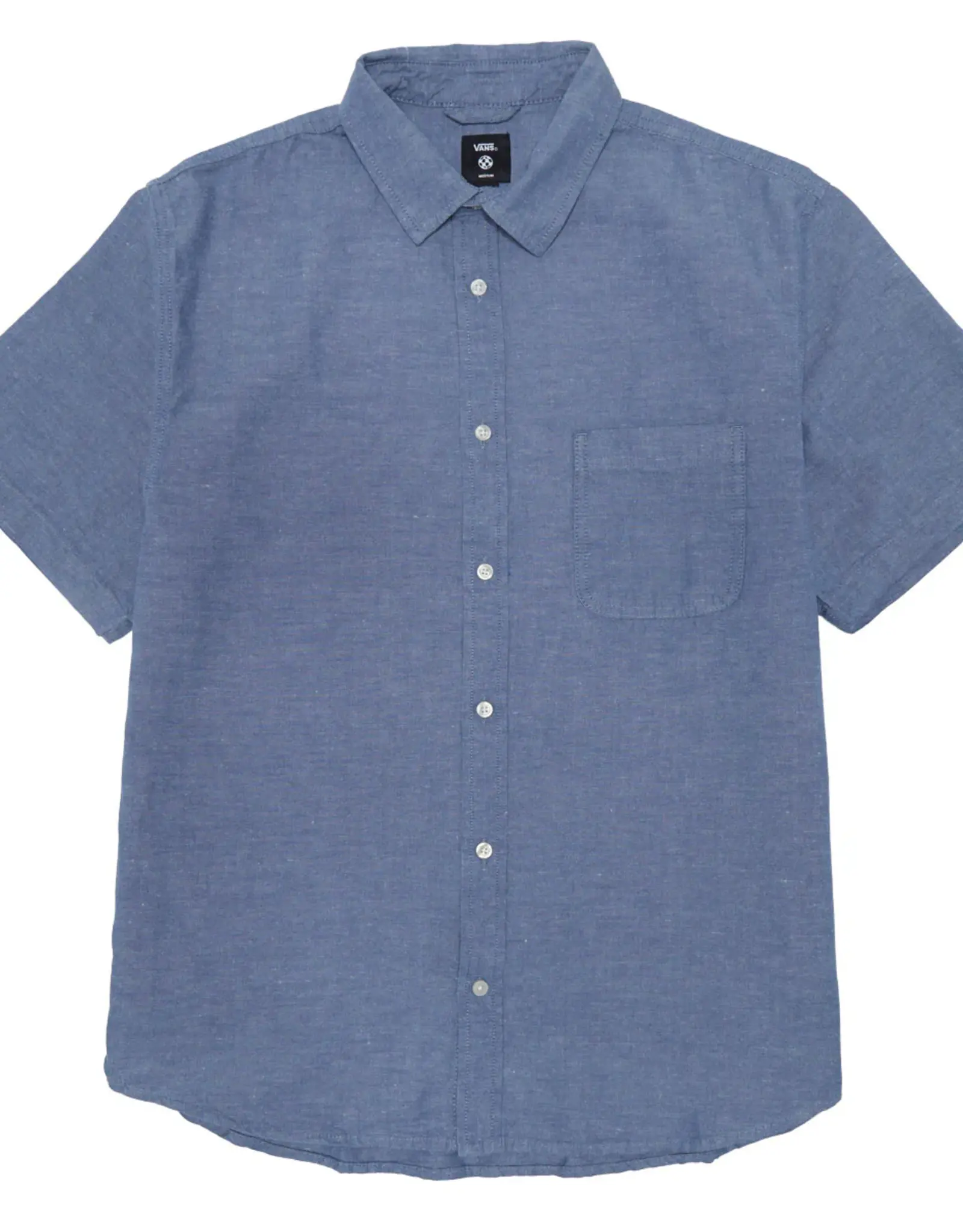 VANS Lawson Solid S/S Woven Shirt - True Navy