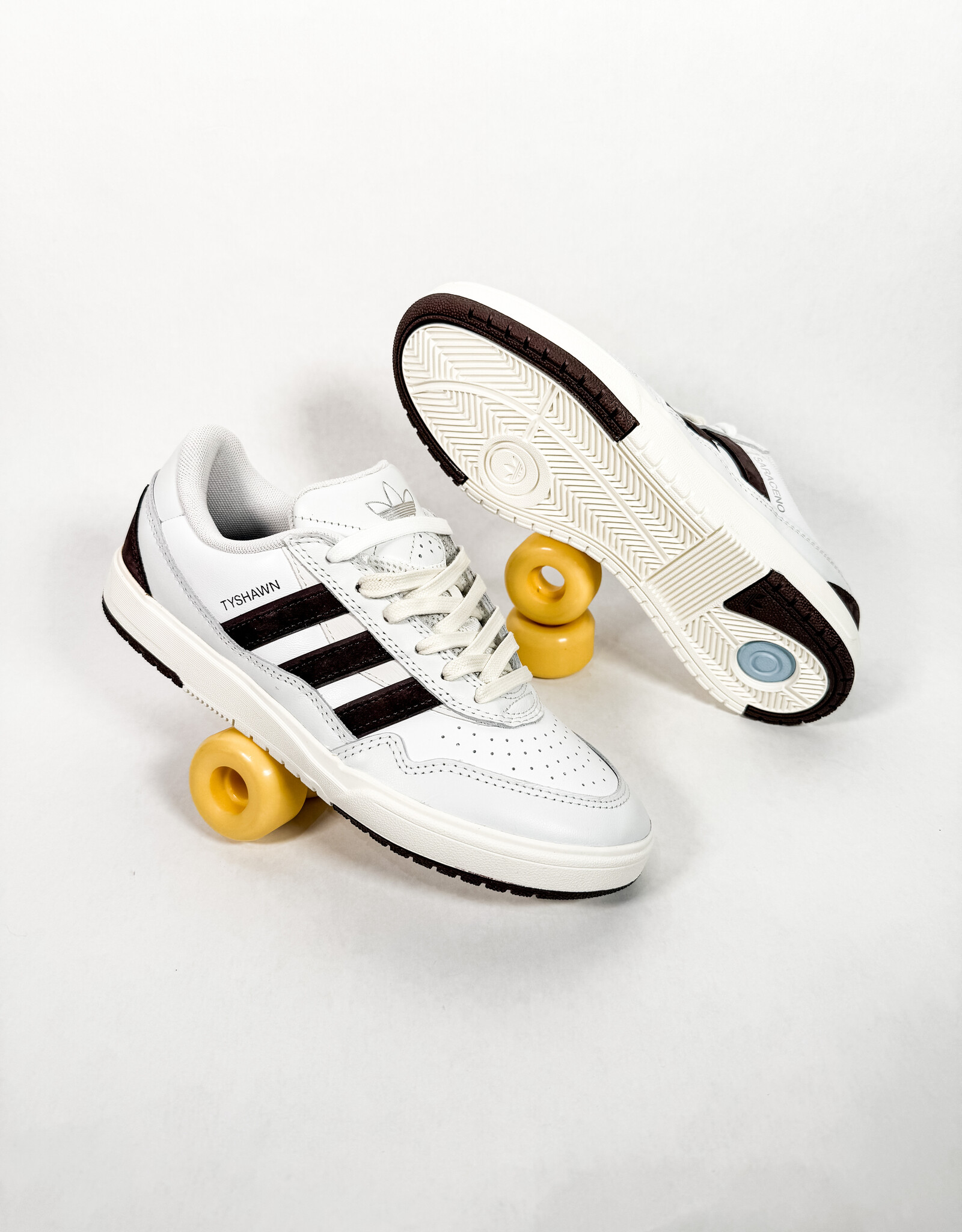ADIDAS Tyshawn II x Zach Saraceno - Crystal White / Shadow Brown