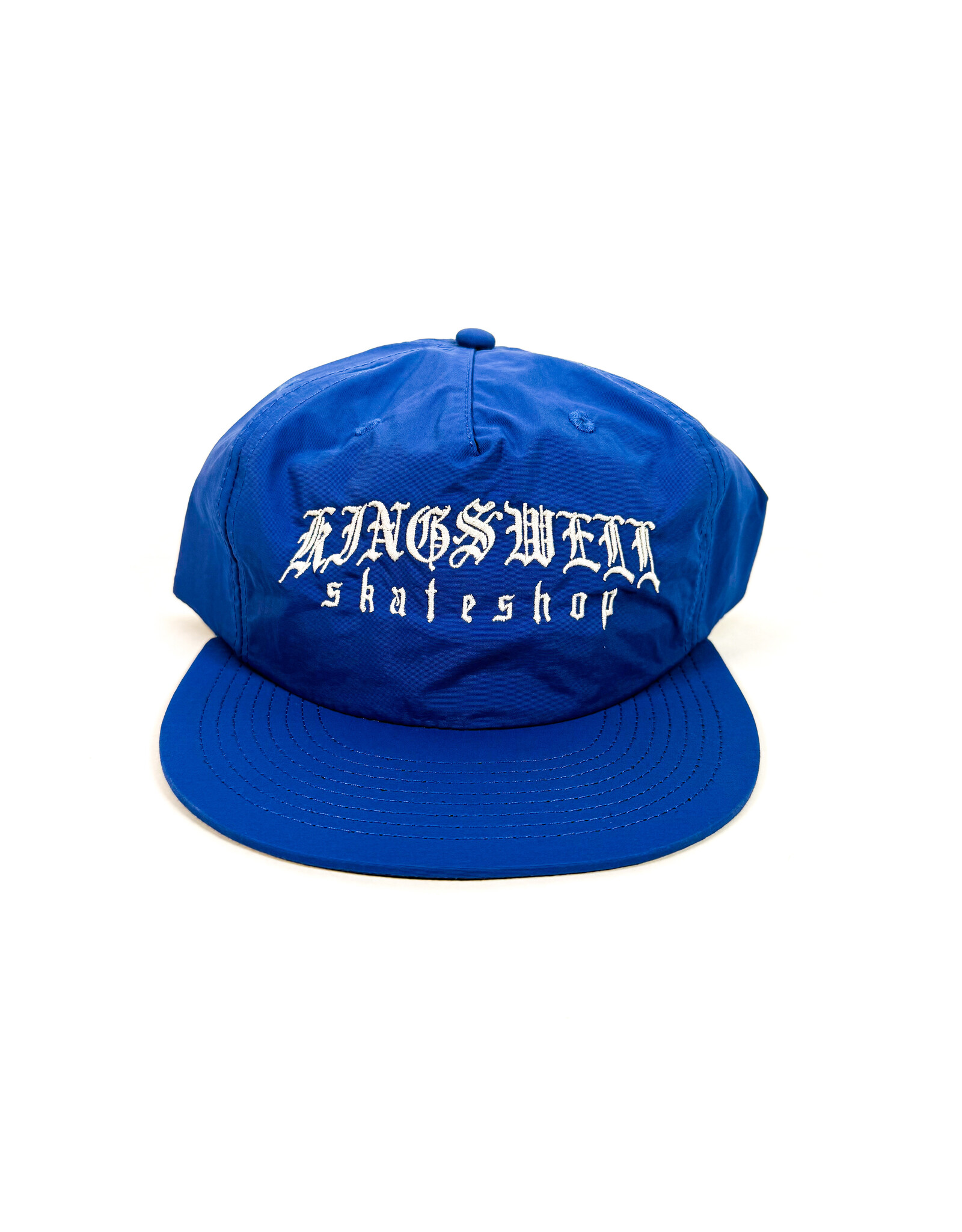 KINGSWELL KINGSWELL MEZA SCRIPT NYLON SURF HAT - ROYAL