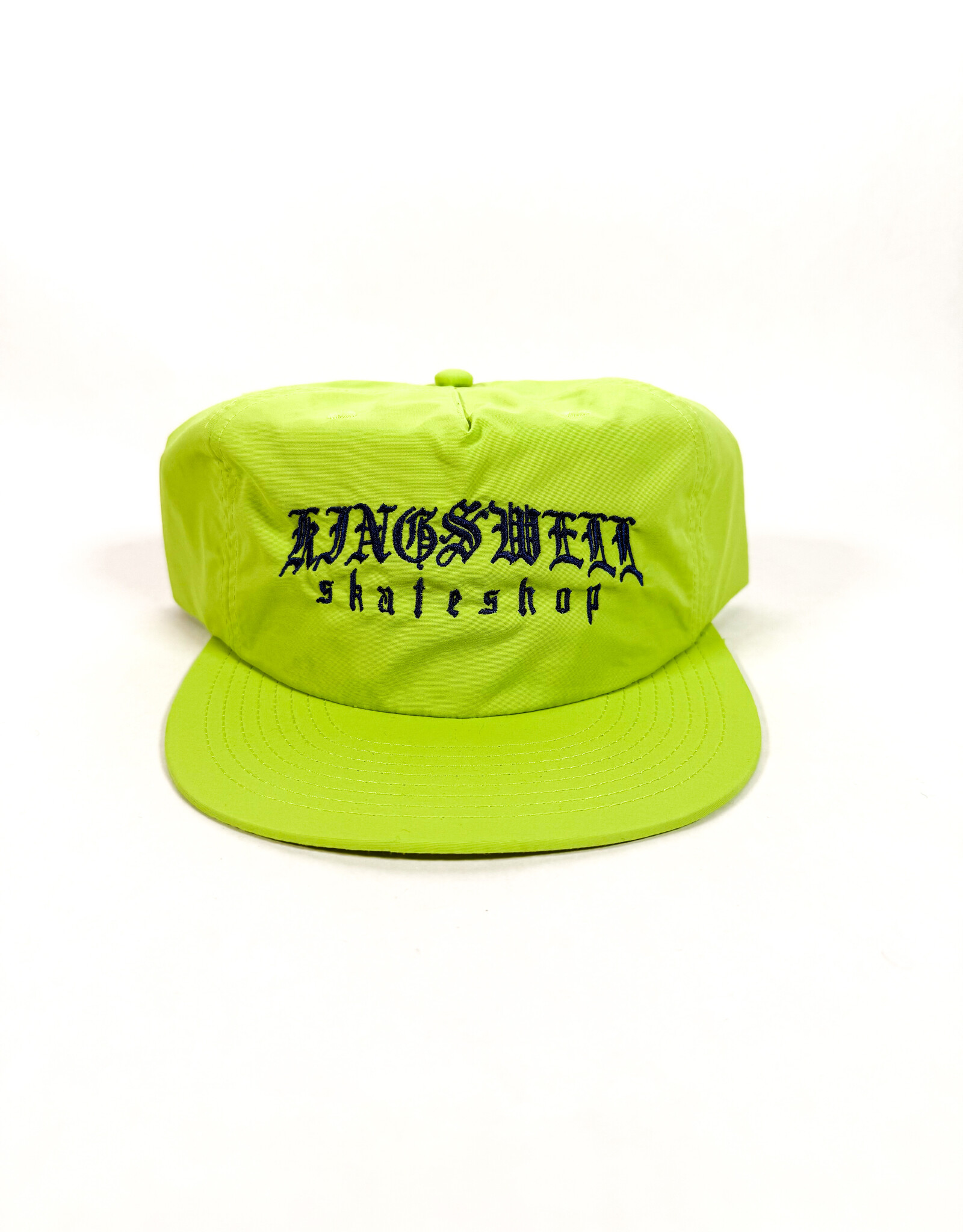 KINGSWELL KINGSWELL MEZA NYLON HAT - LIME