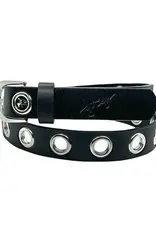 LOOSEY Mini Grommet Belt - Black