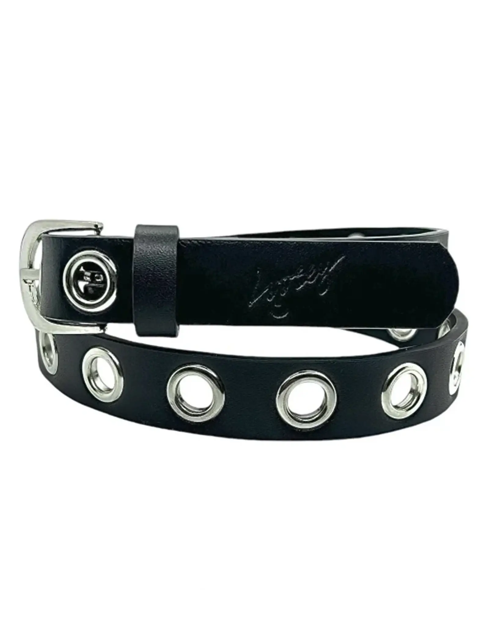 LOOSEY Mini Grommet Belt - Black