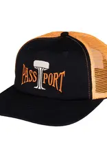 PASSPORT Towers Of Water Workers Trucker Hat - Black/Orange