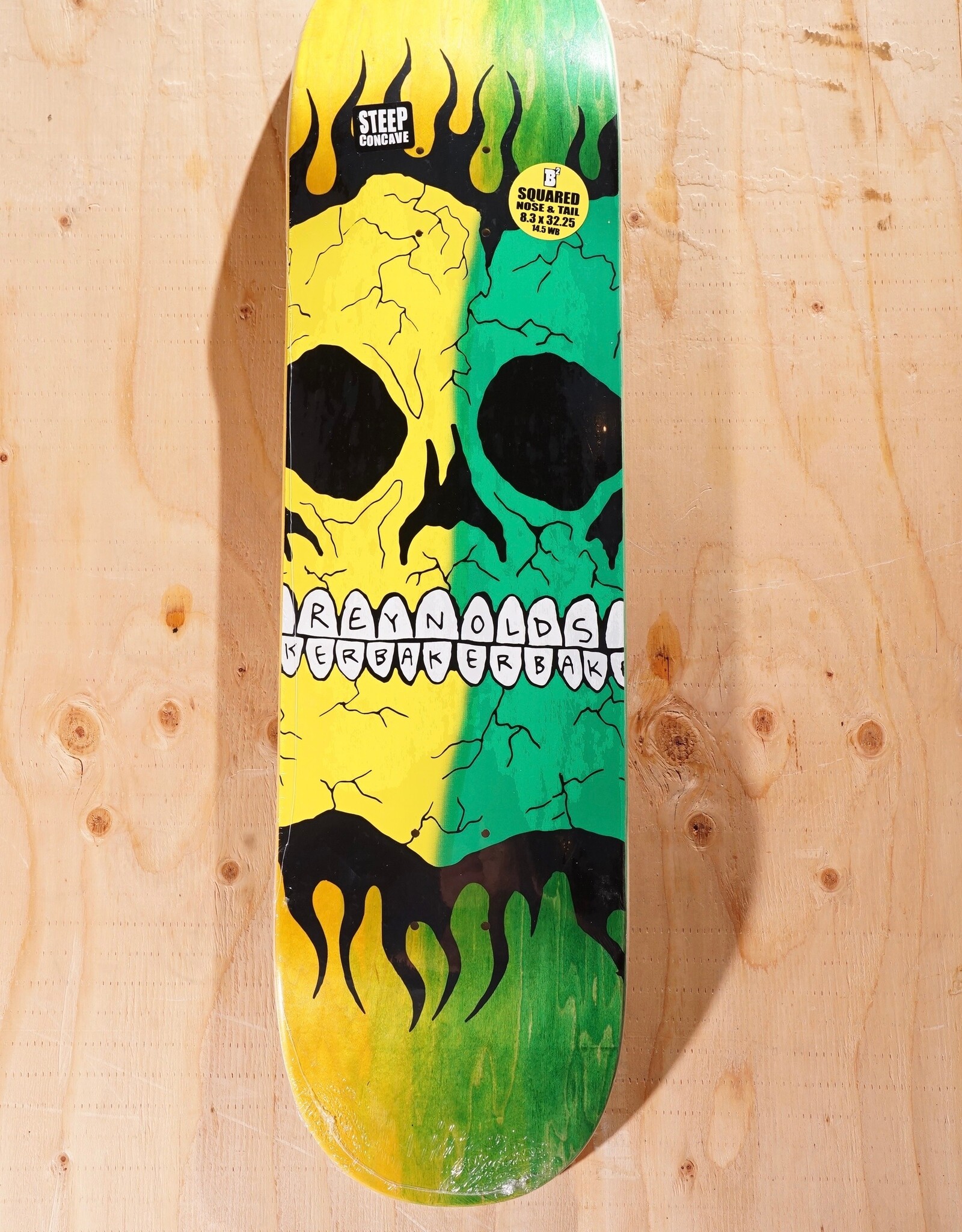 Reynolds Rasta Skull Deck B2 - 8.38