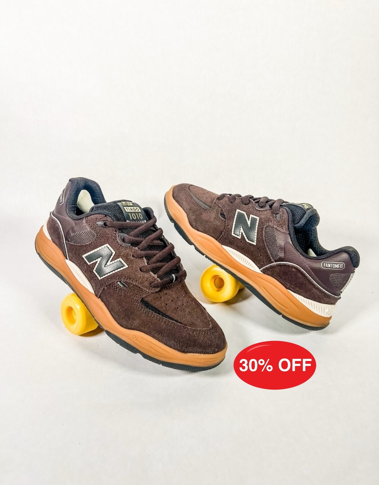 NEW BALANCE NUMERIC TIAGO LEMOS 1010 - BROWN/BLACK
