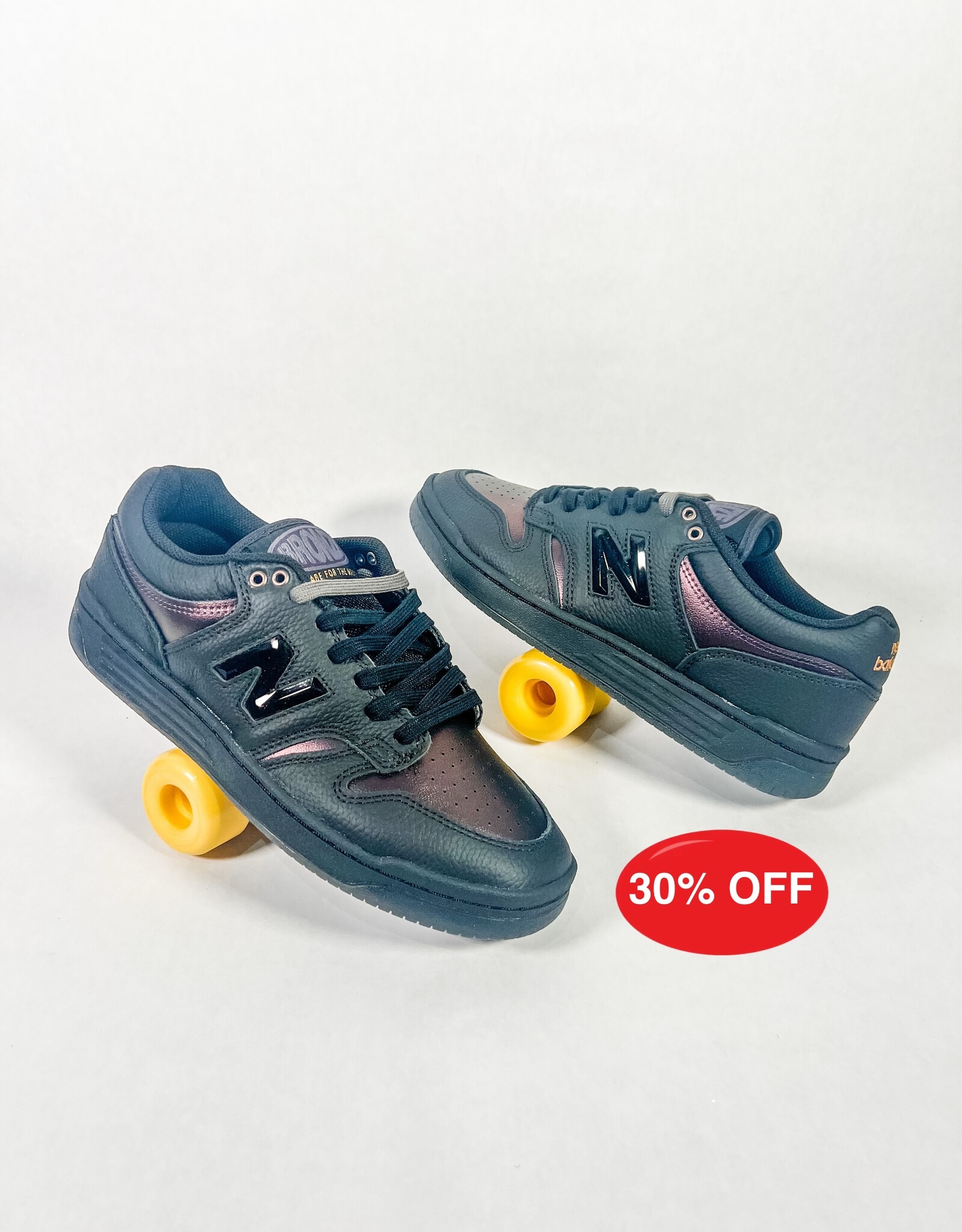 NB NUMERIC X BRONZE 56K 480 - BLACK/BLACK - KINGSWELL - Los Feliz