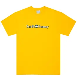 Sci-Fi Fantasy Desk Logo Tee - Daisy