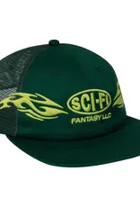 Sci-Fi Fantasy Origin Mesh Hat - Green