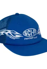 Sci-Fi Fantasy Origin Mesh Hat - Royal