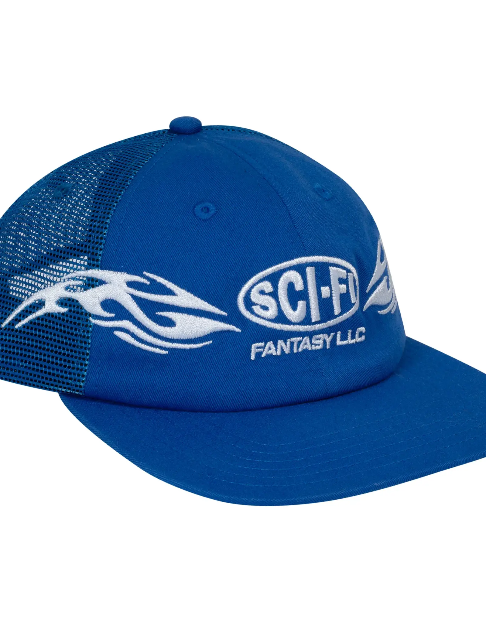 Sci-Fi Fantasy Origin Mesh Hat - Royal