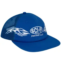 Sci-Fi Fantasy Origin Mesh Hat - Royal