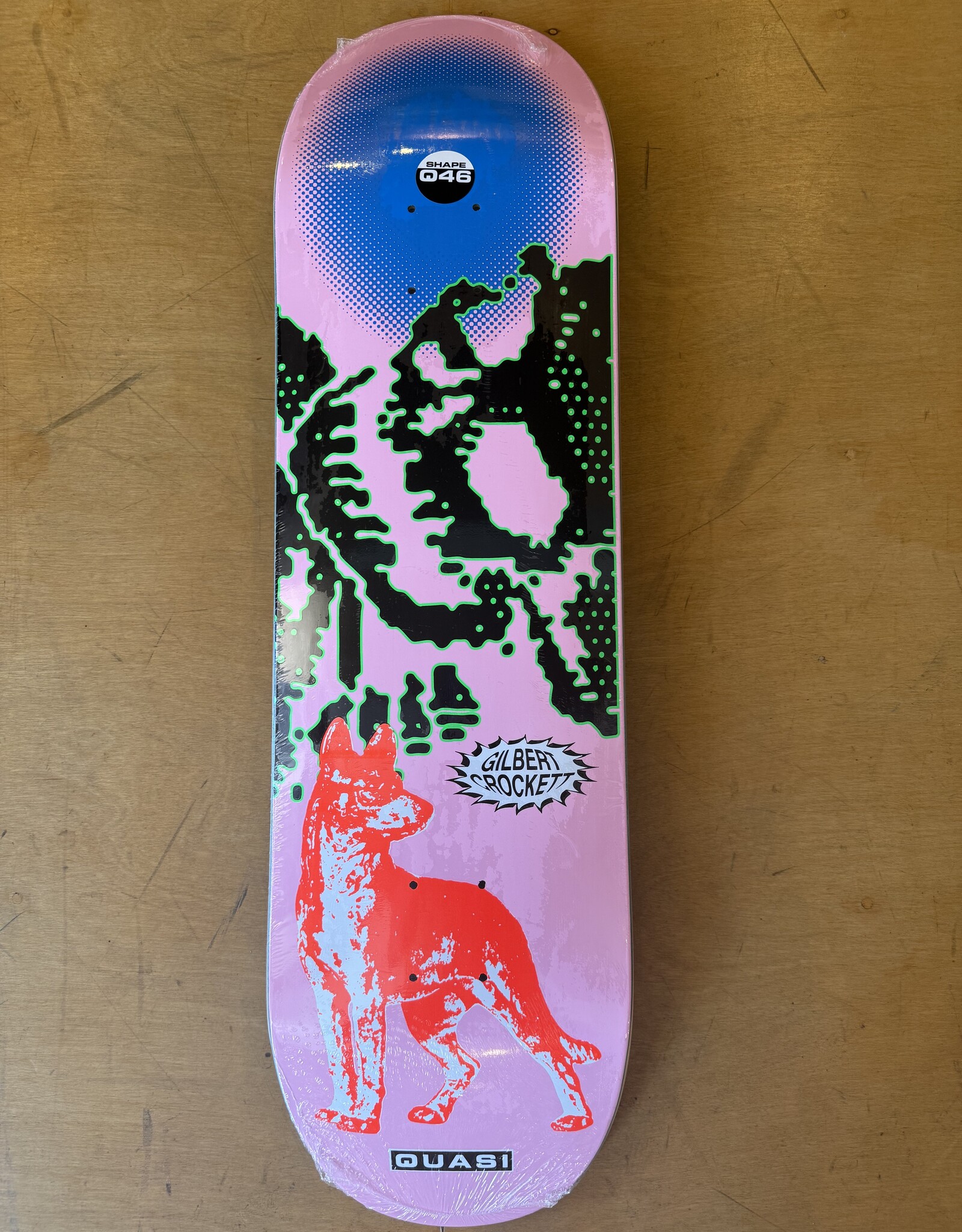 QUASI SKATEBOARDS Gilbert Crockett Maxi Pro Deck - 8.75