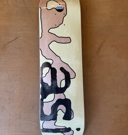 QUASI SKATEBOARDS Lowercase Team Deck Yellow - 8.0