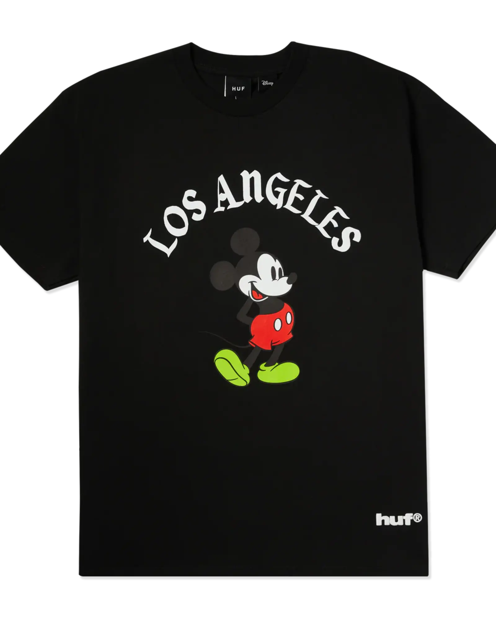 Disney x Huf Los Angeles Mickey Worldwide T-Shirt - Black