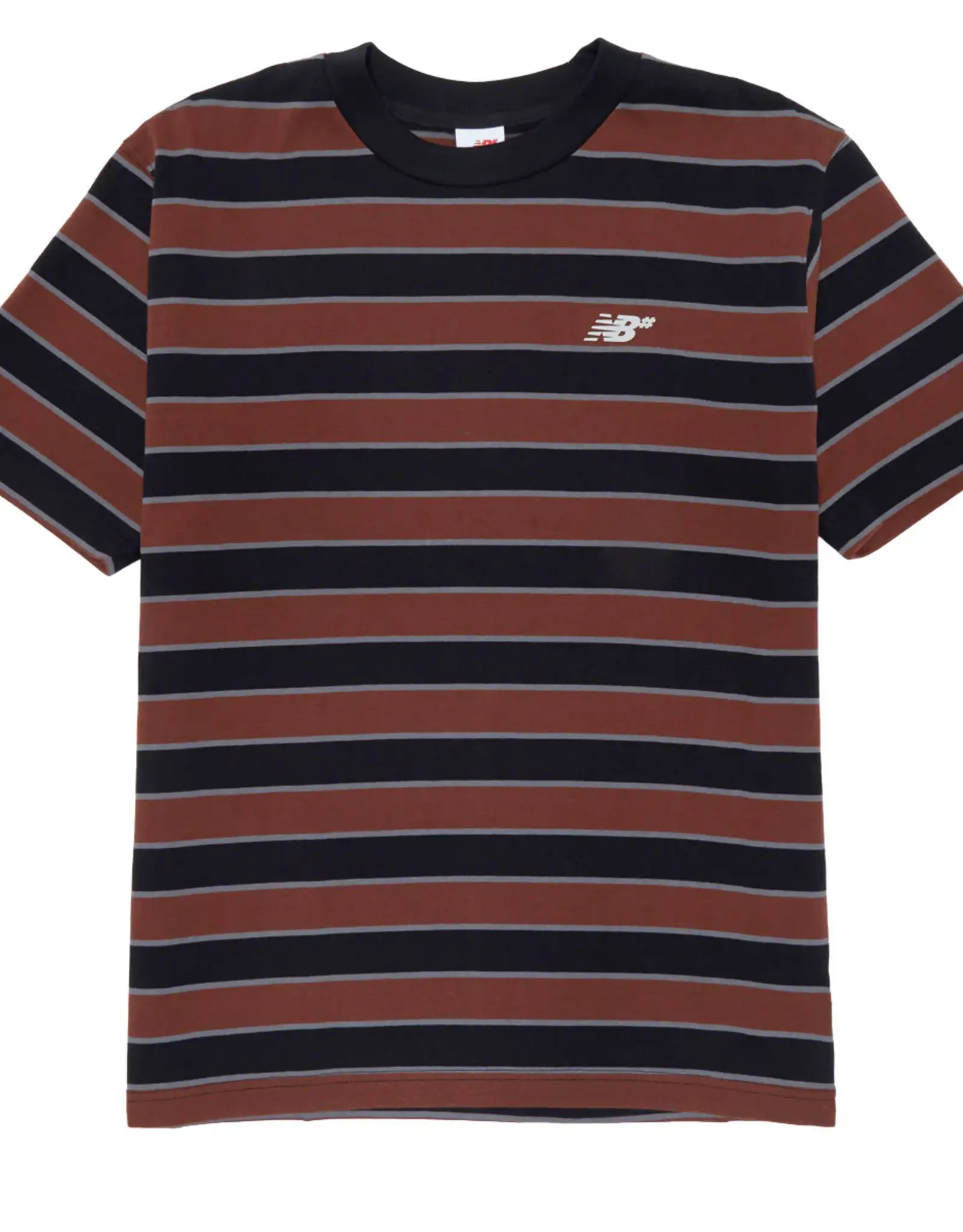 NEW BALANCE Numeric Thin Stripe T-Shirt - Black