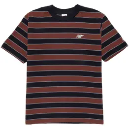 NEW BALANCE Numeric Thin Stripe T-Shirt - Black