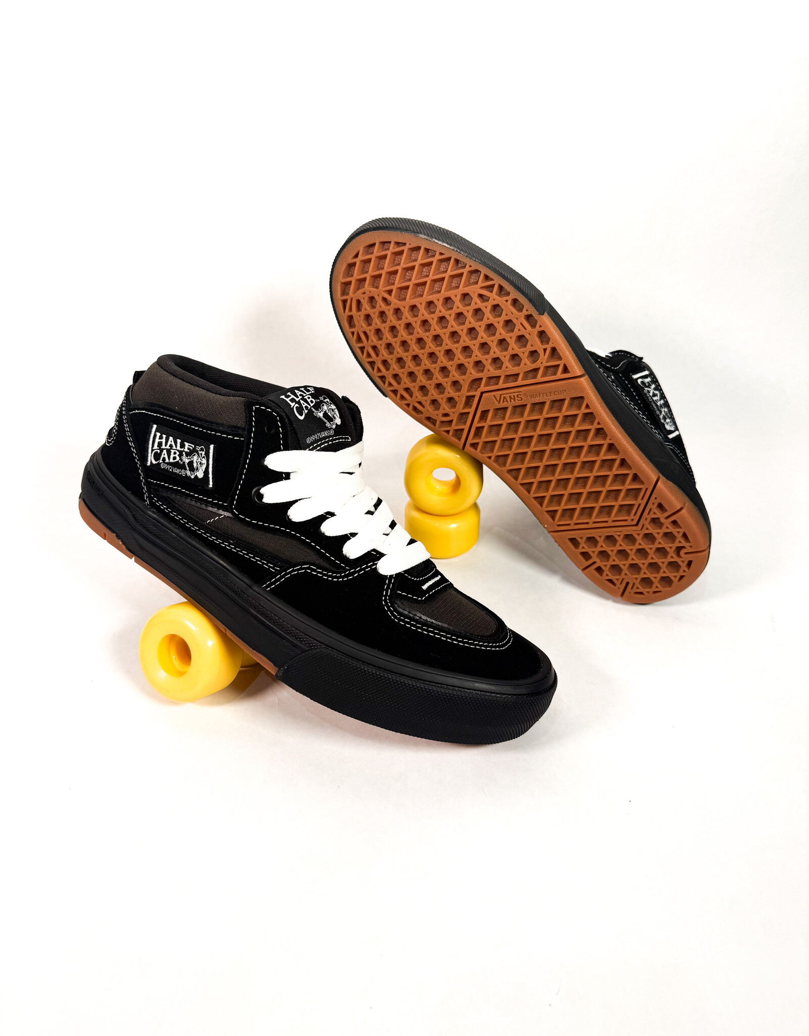 VANS Skate Half Cab Wafflecup - Black / Asphalt