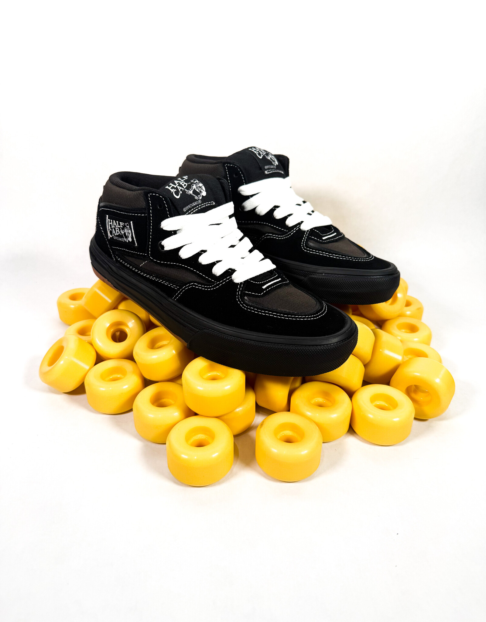 VANS Skate Half Cab Wafflecup - Black / Asphalt