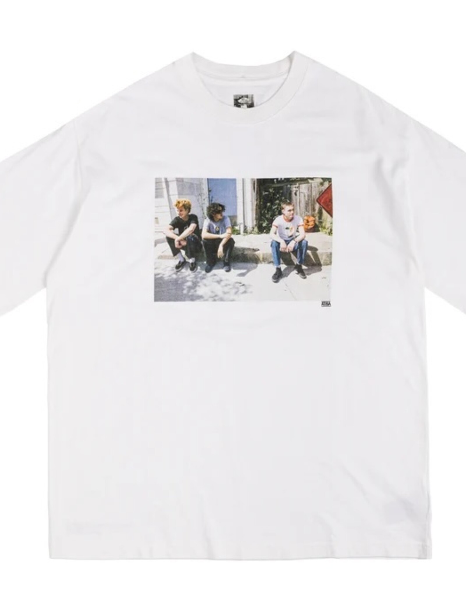 VANS Skate Atiba Haze Curb Crew S/S Tee - White