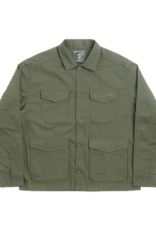 VANS Skate Atiba Haze Military Overshirt - Pine