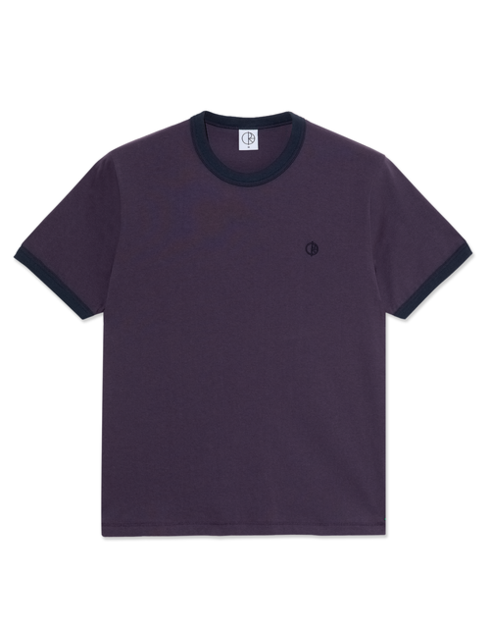 Polar Ringer Tee - Dark Violet / Navy