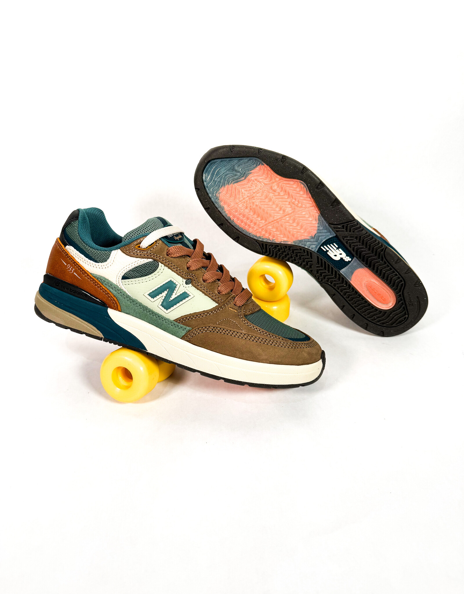 NEW BALANCE NB Numeric Reynolds 933 - Brown / Green