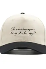 LESS THAN LOCAL Less Than Local Orgy Hat - White / Black