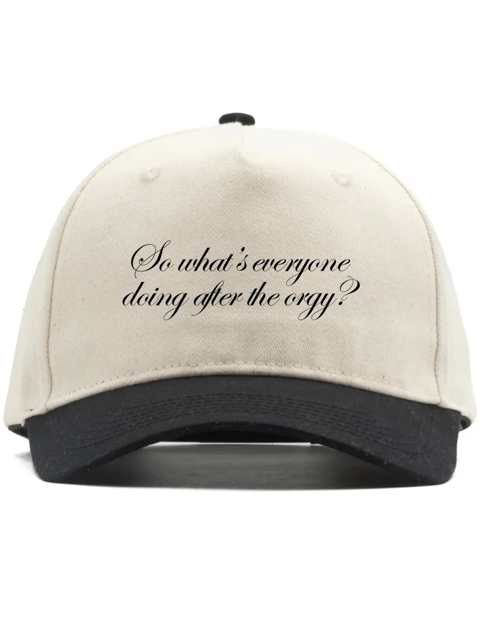 LESS THAN LOCAL Less Than Local Orgy Hat - White / Black