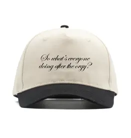 LESS THAN LOCAL Less Than Local Orgy Hat - White / Black