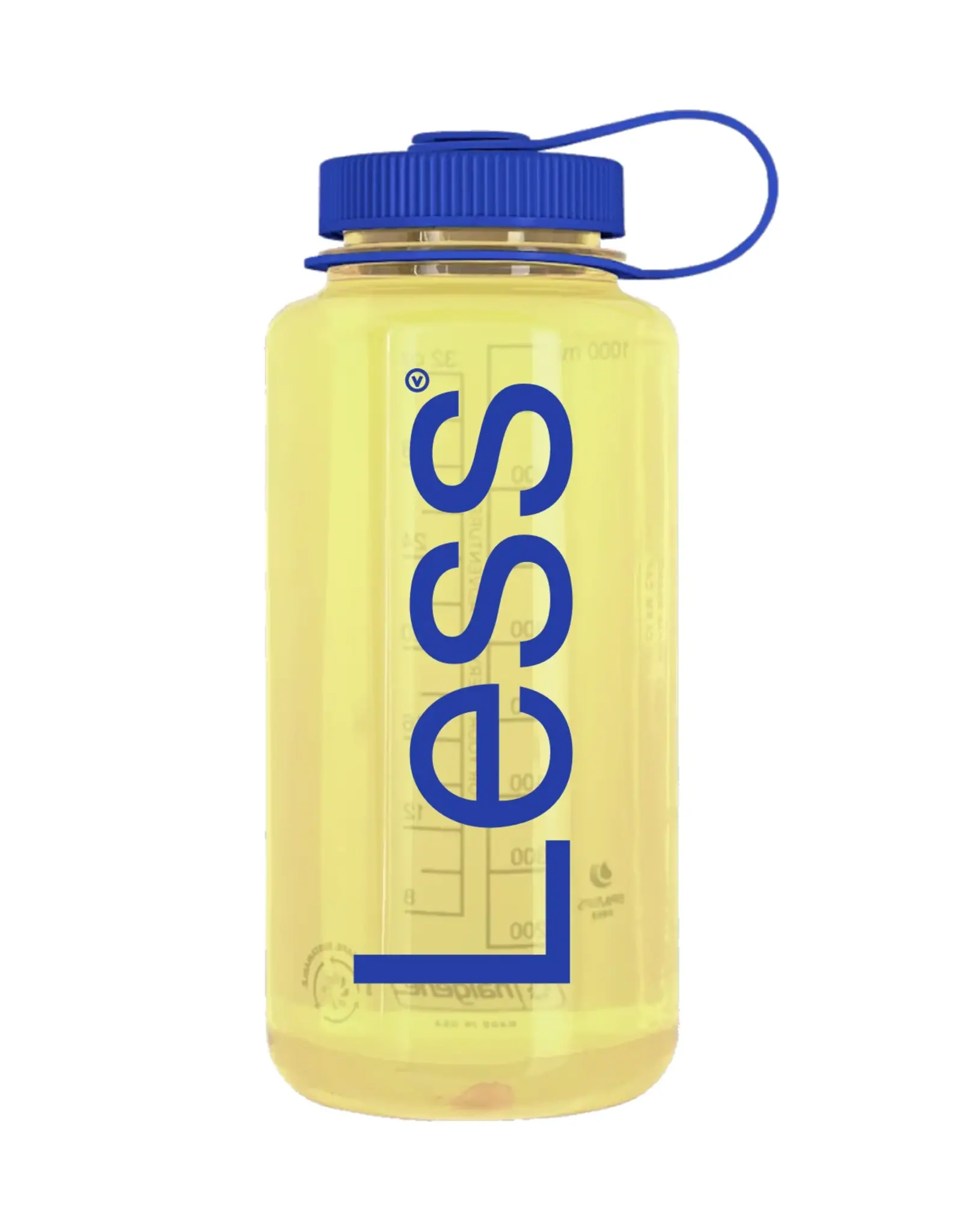 LESS THAN LOCAL Less Than Local LESS Nalgene Water Bottle - Yellow / Blue