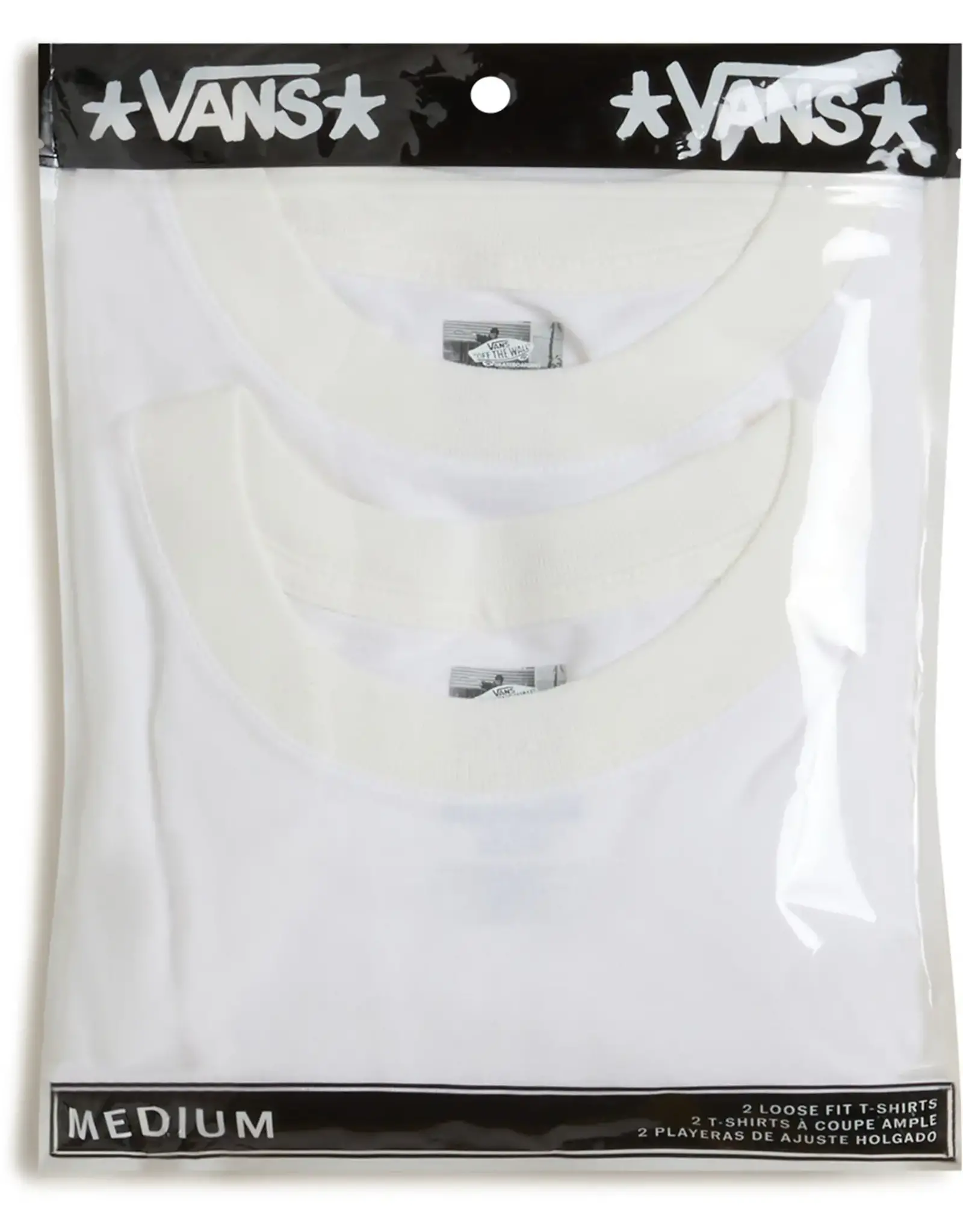 VANS Skate Atiba Haze S/S Tee 2PK - White