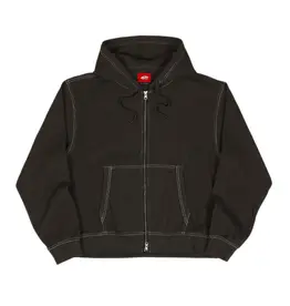 VANS Skate Zip Thermal Hoodie - Faded Black