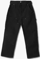 DICKIES Mens Double Knee Canvas Carpenter Pant - Black
