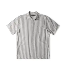 FORMER Reynolds Stripe S/S Shirt - Bone