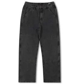 FORMER VT Distend Denim Carpenter Pant - Washed Black