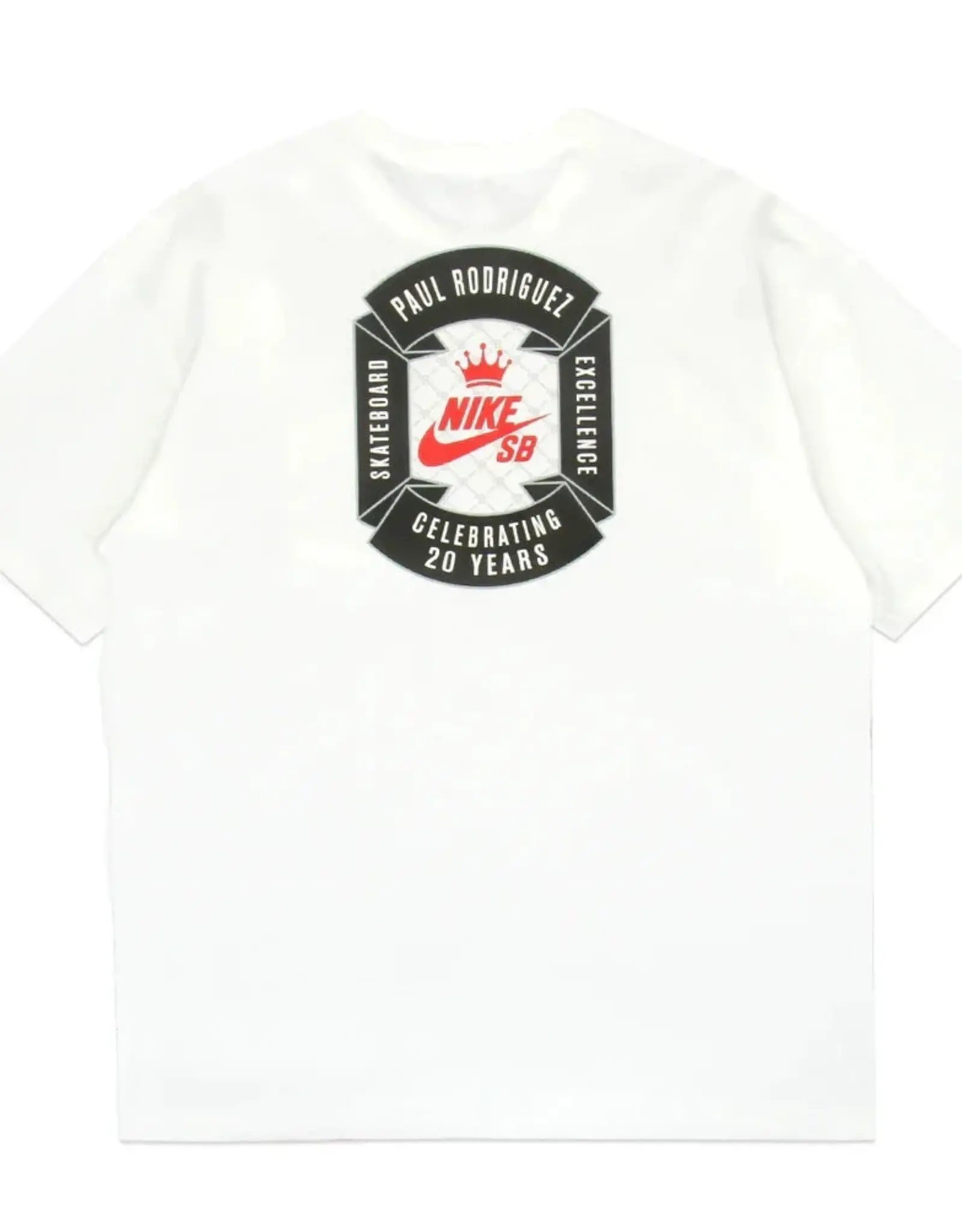 NIKE Paul Rodriguez Nike SB Max90 Skate T-Shirt - White