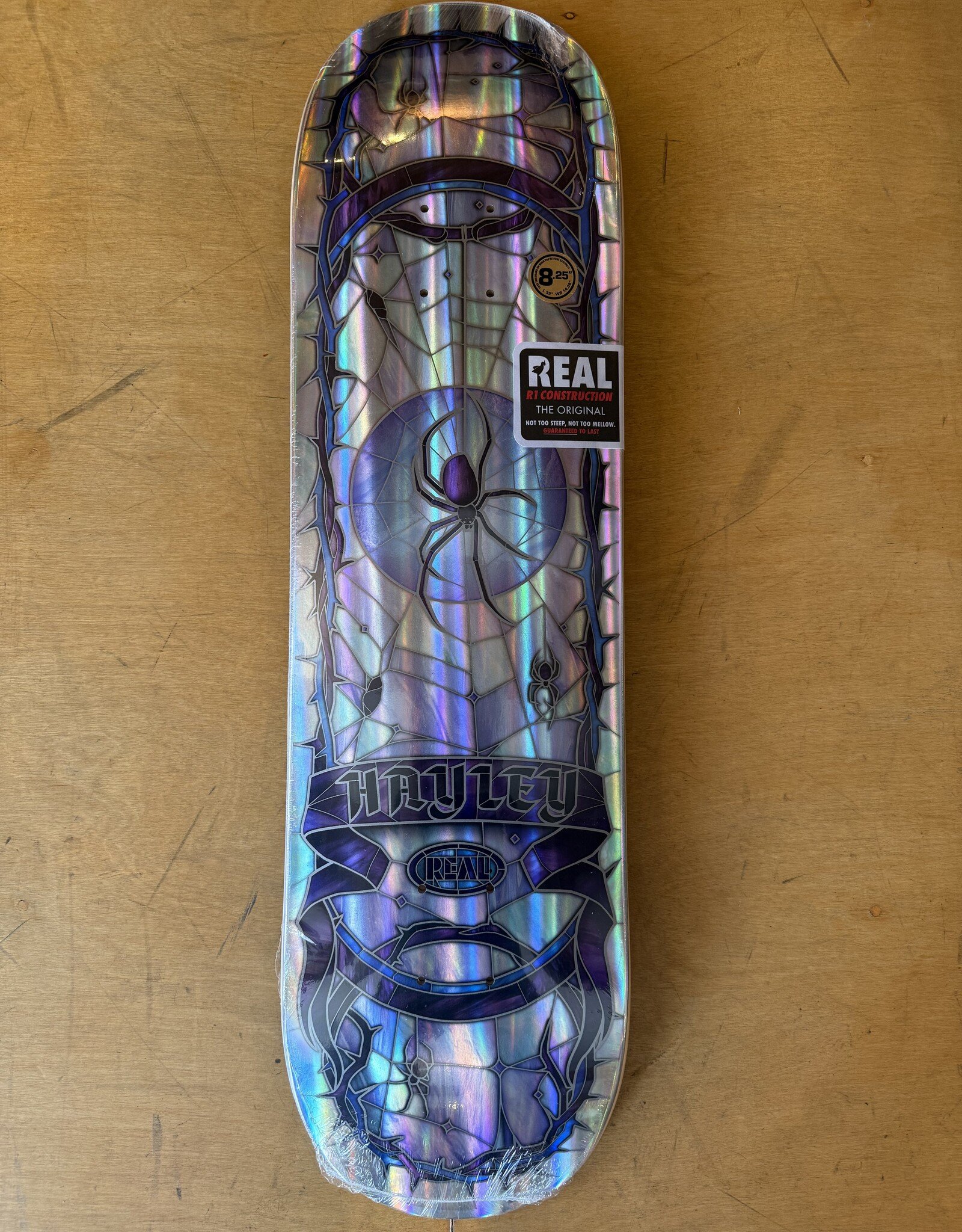 REAL SKATEBOARDS Hayley Wilson Rainbow Cathedral Deck - 8.25