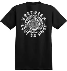 SPITFIRE Web Classic S/S Tee - Black / White