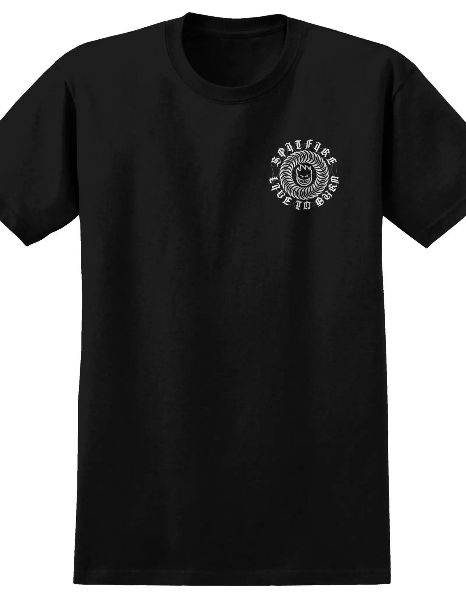 SPITFIRE Web Classic S/S Tee - Black / White