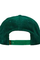 KROOKED Reaper Snap Back Cord Hat - Emerald