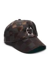 WKND Techie Hat - Checkered Brown
