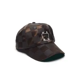 WKND Techie Hat - Checkered Brown