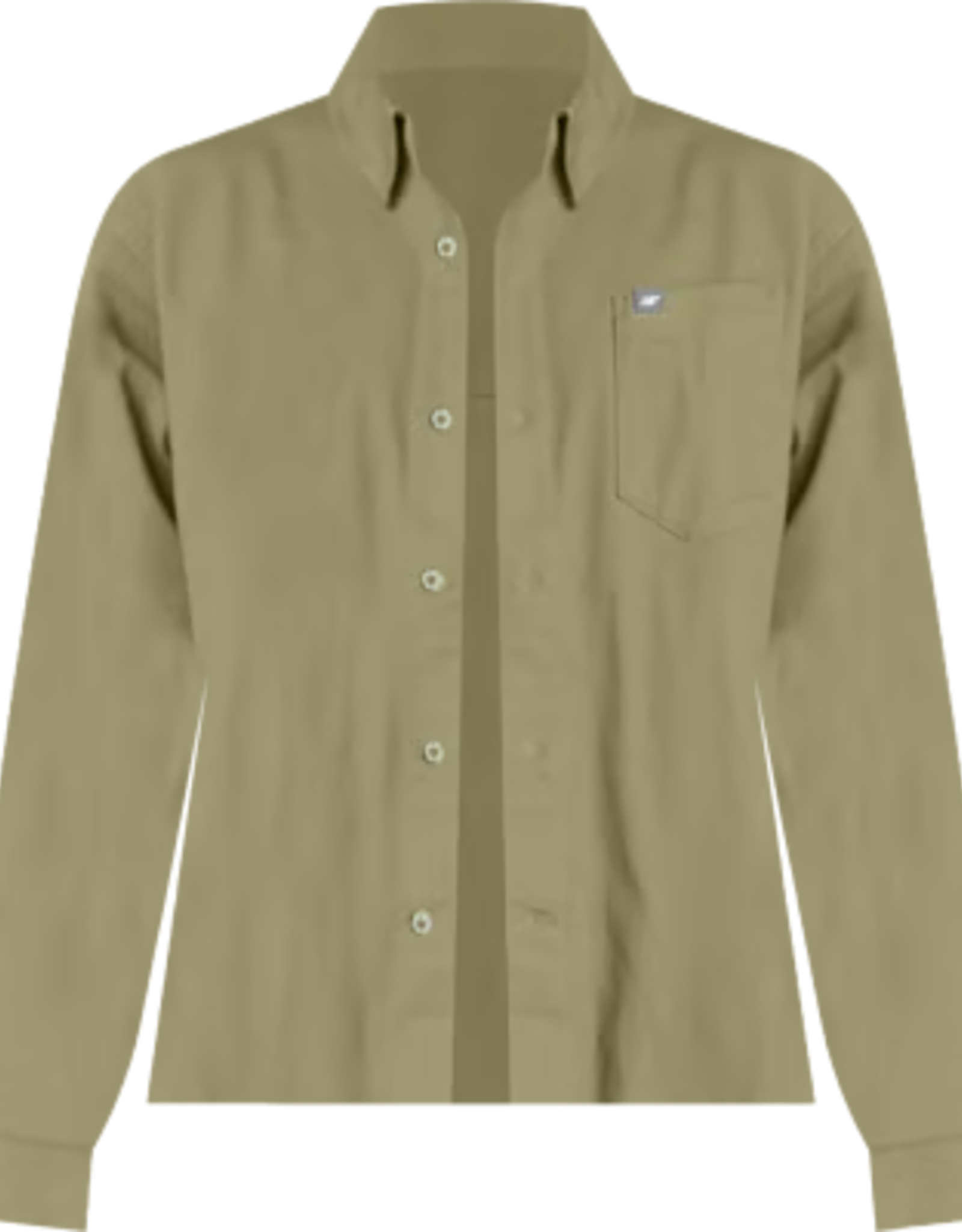 NEW BALANCE NUMERIC Numeric Button Up Shirt - Dark Olive