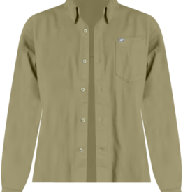 NEW BALANCE NUMERIC Numeric Button Up Shirt - Dark Olive