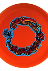SANTA CRUZ Speed Wheels Screaming Hand Pint Glass - Orange