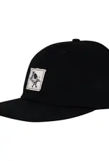 CREATURE Creature 9 to 5 Unstructured Strapback Hat - Black