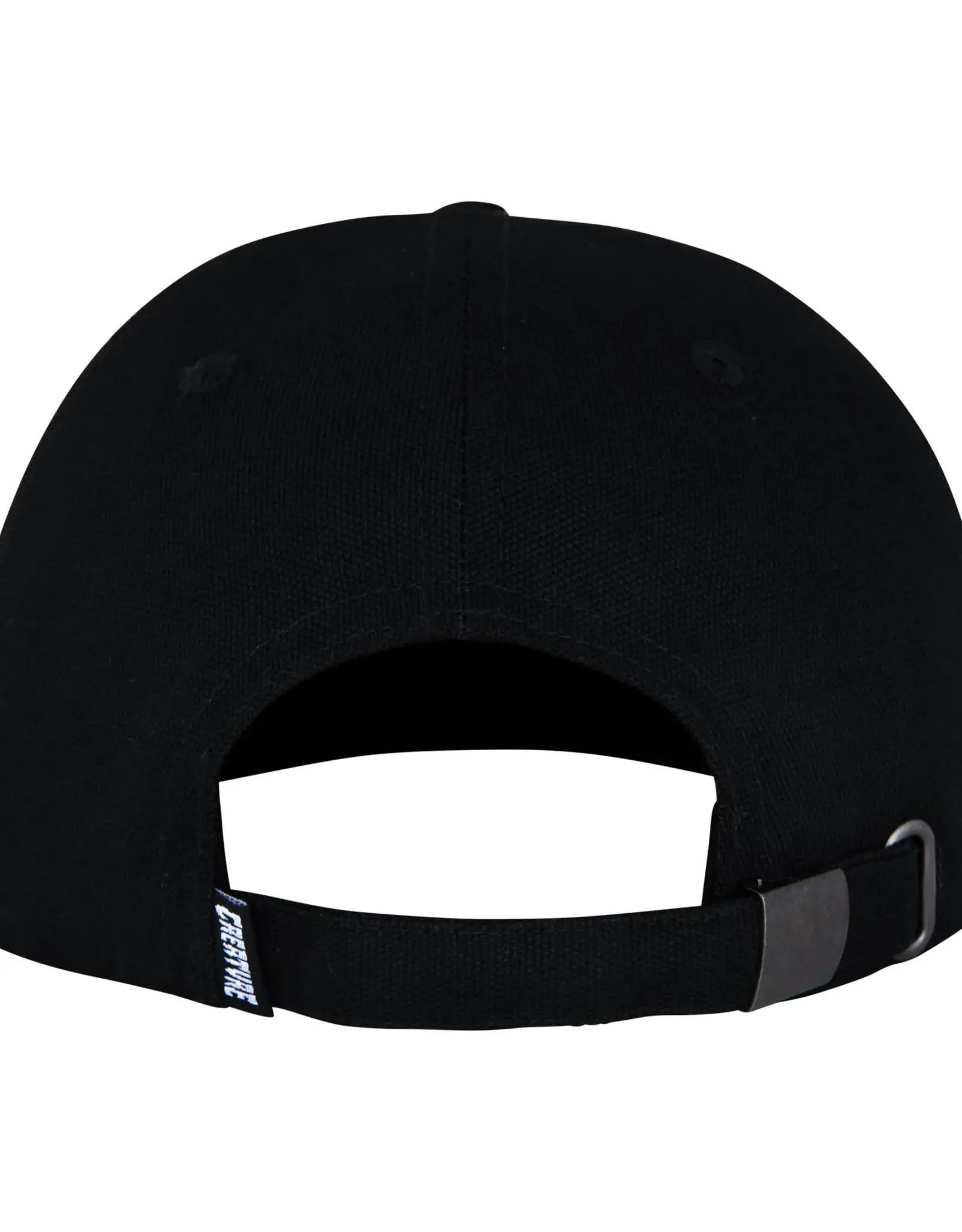 CREATURE Creature 9 to 5 Unstructured Strapback Hat - Black