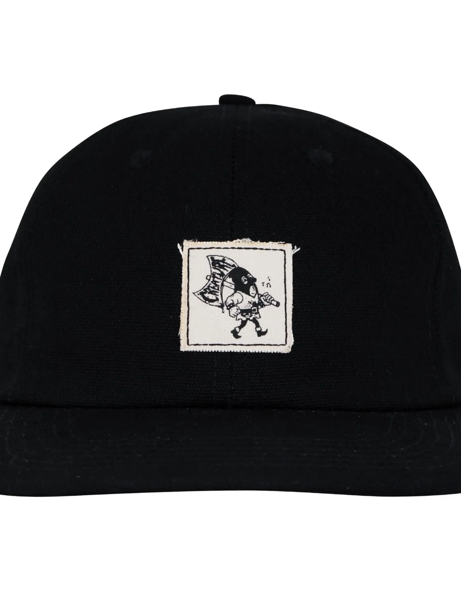 CREATURE Creature 9 to 5 Unstructured Strapback Hat - Black